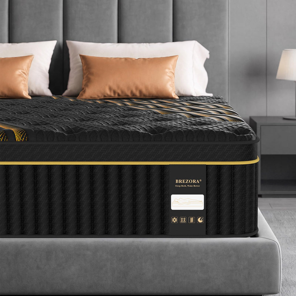 Full Size Firm 14 Inch Cooling Hybrid Mattress in a Box A784