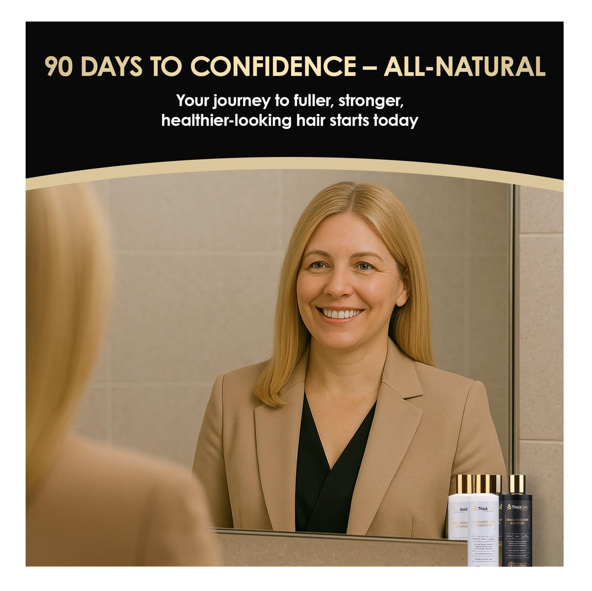 Biotin Caffeine Shampoo and Conditioner Set E3809