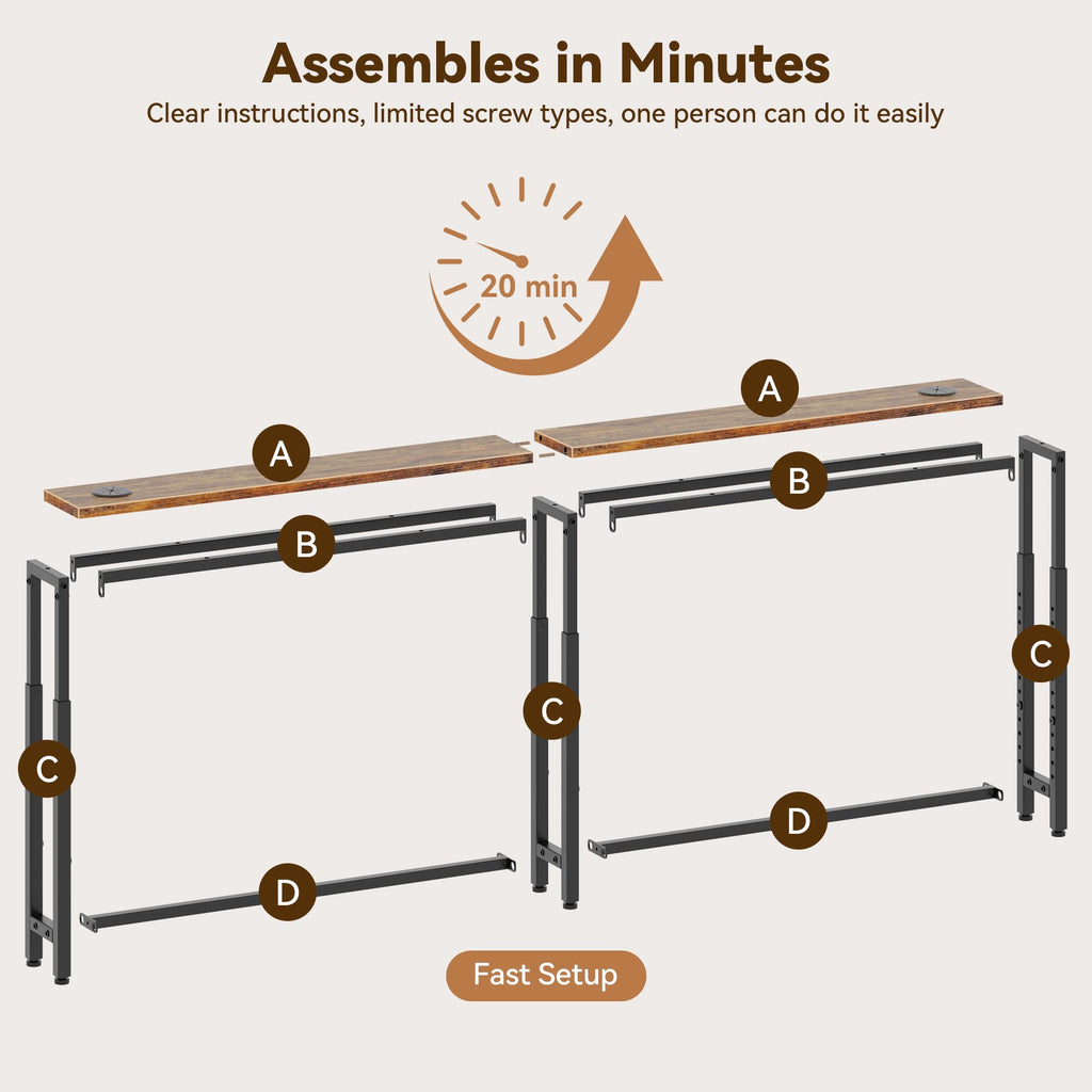 Narrow Console Table U75425