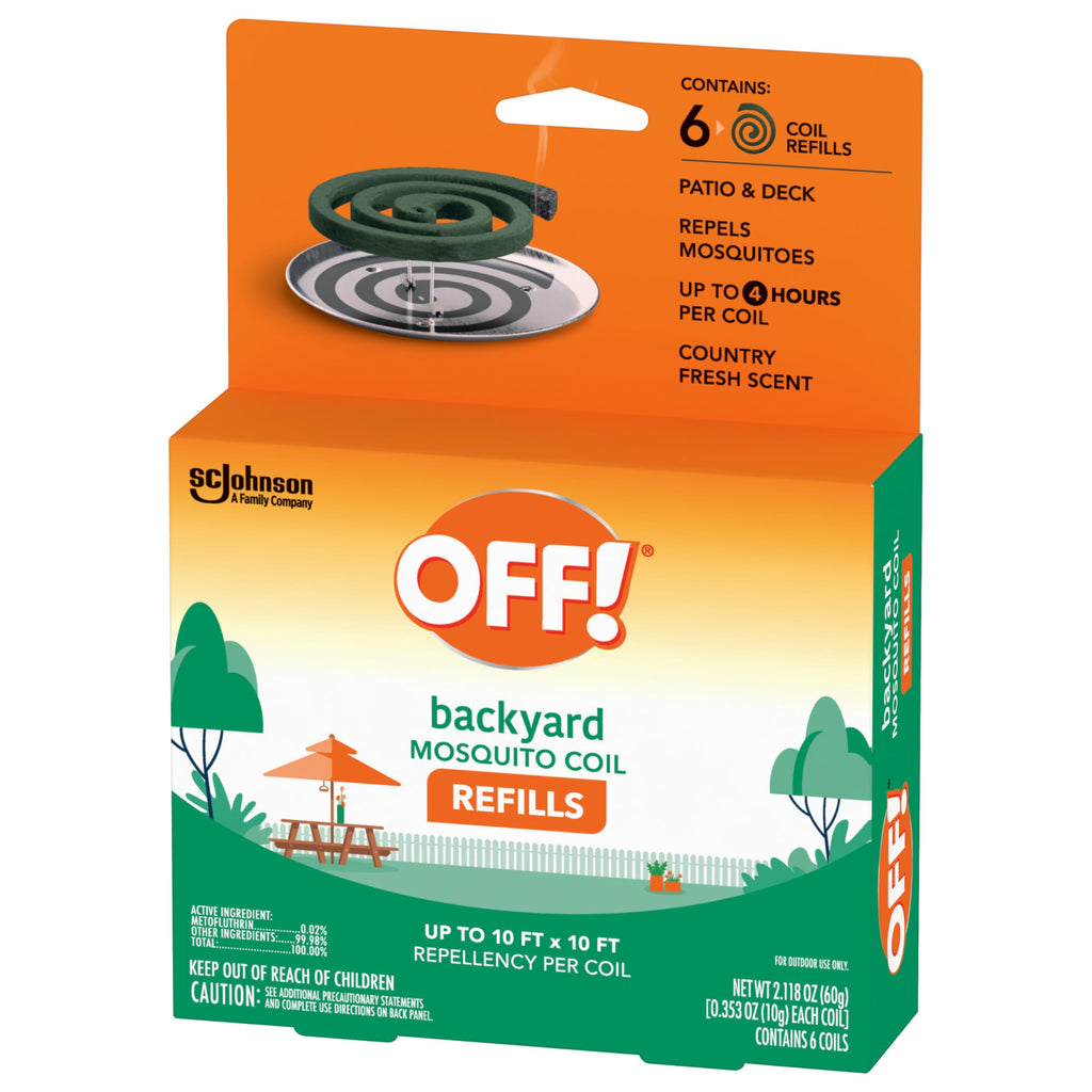 Mosquito Coil Refills 6 Count Pack of 2 T26527