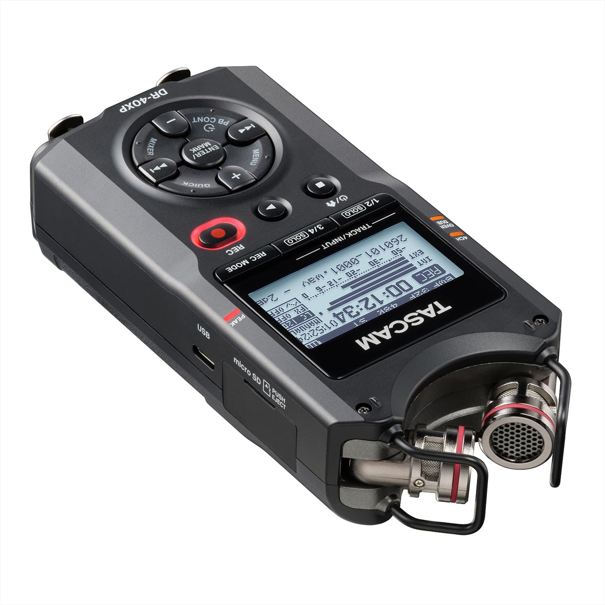 4-Channel 32-Bit Float Portable Handheld Field Recorder and USB-C Audio Interface Q3950