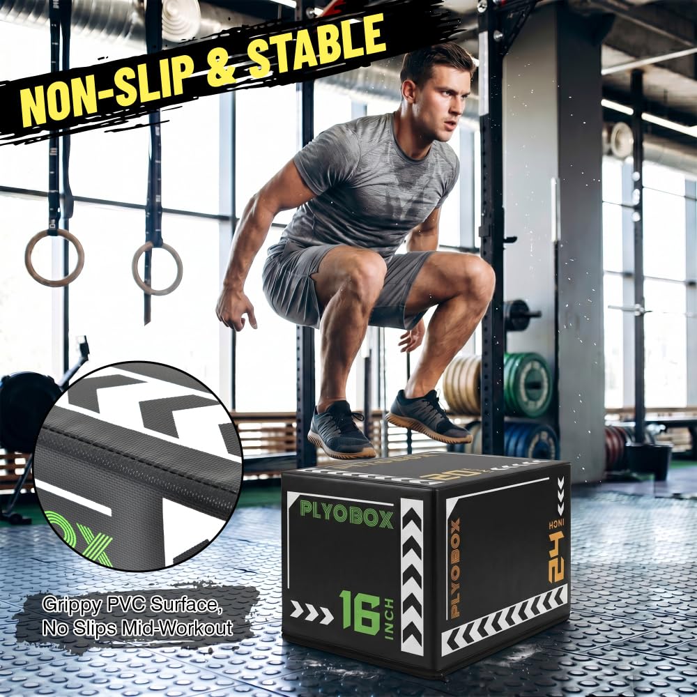 3-in-1 Adjustable Foam Plyo Box C1265
