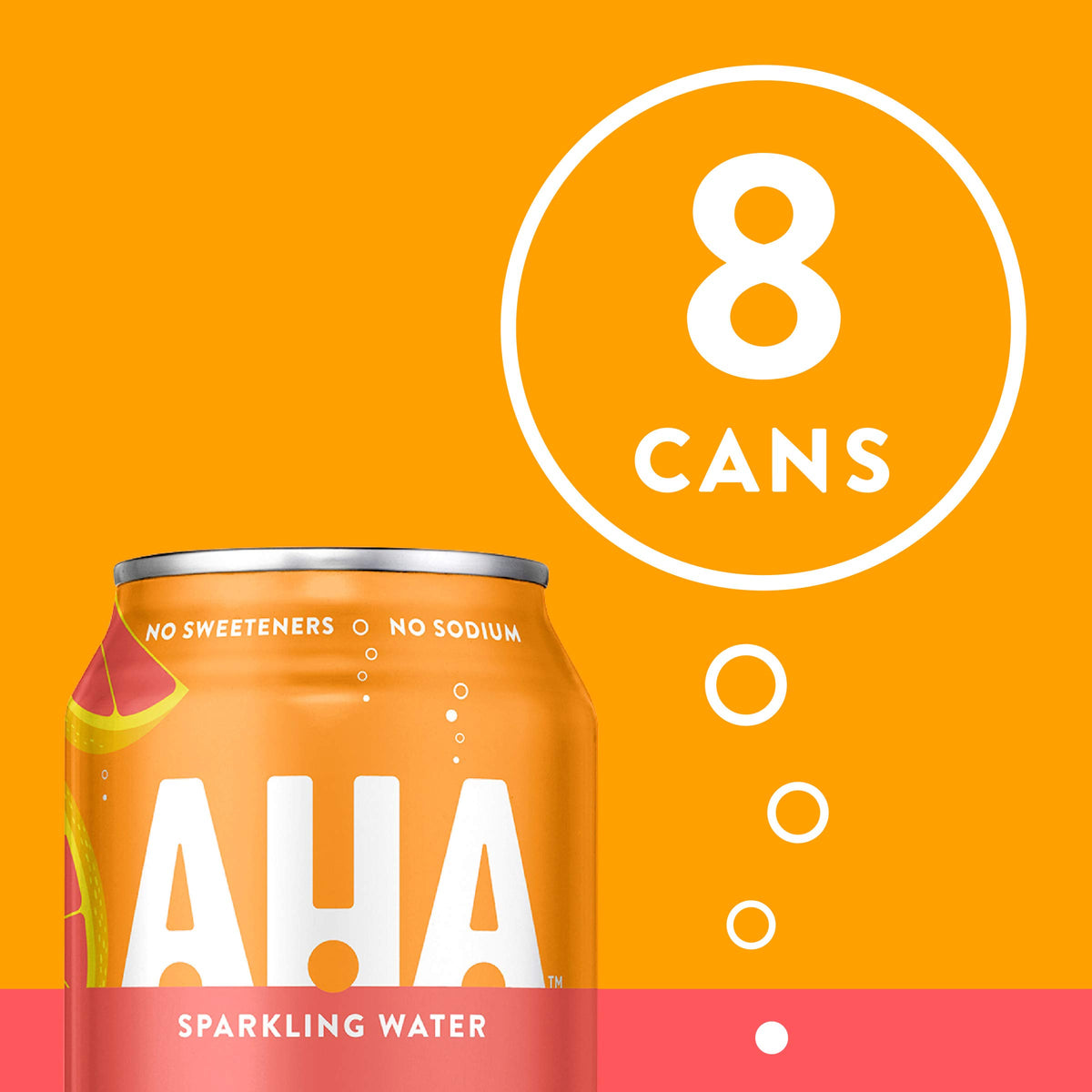 Orange Grapefruit Sparkling Water 8 Pack I92235