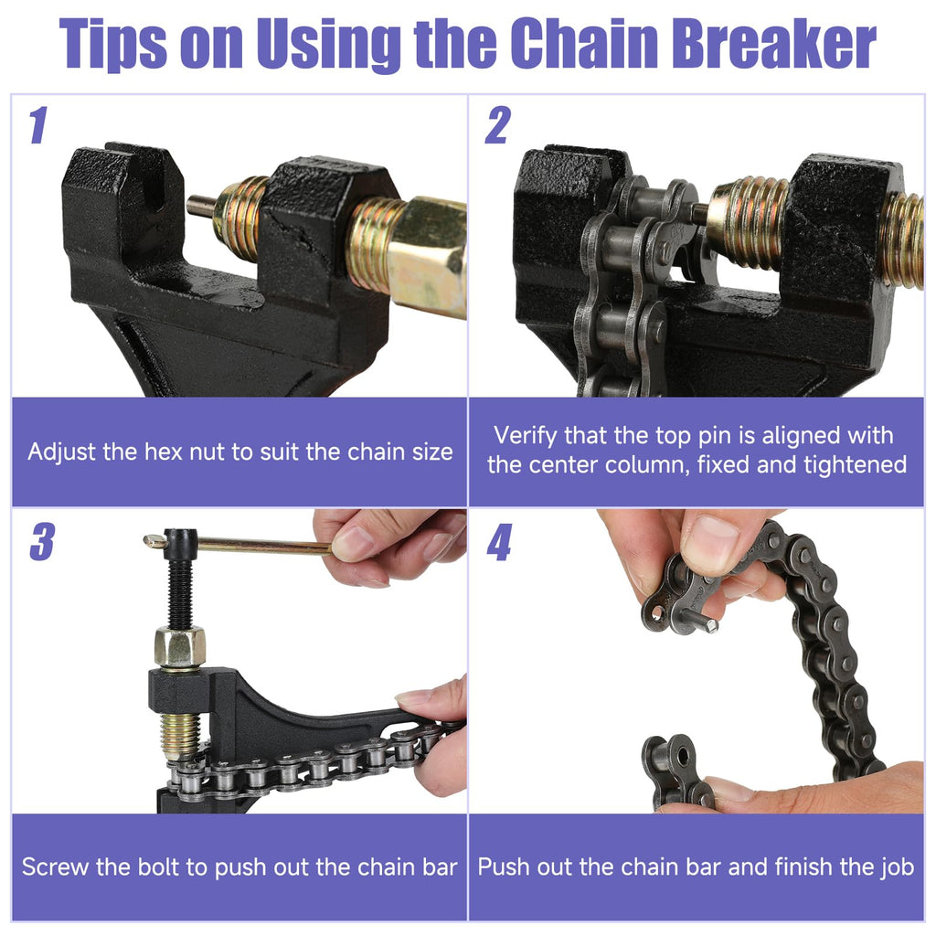 Motorcycle Chain Breaker Tool T958454