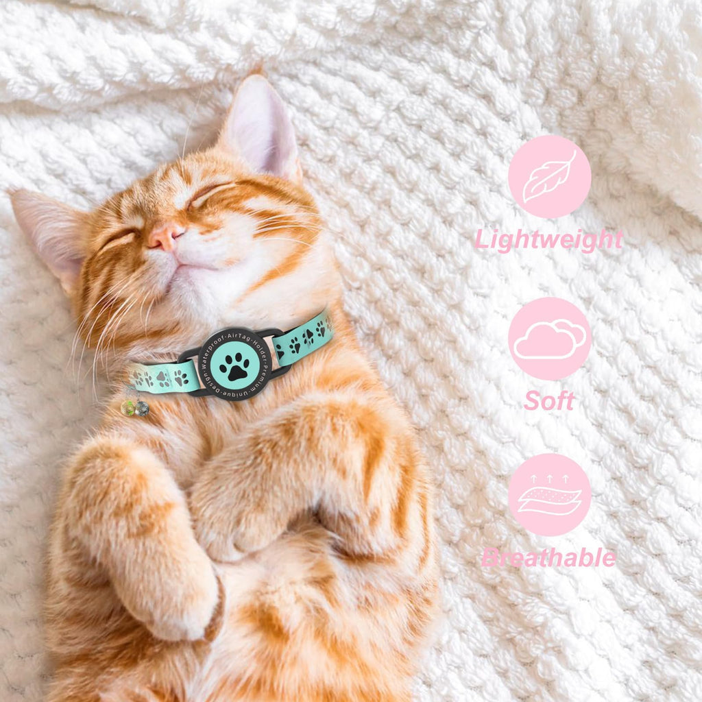 GPS Cat Tracker Collar Blue V5749