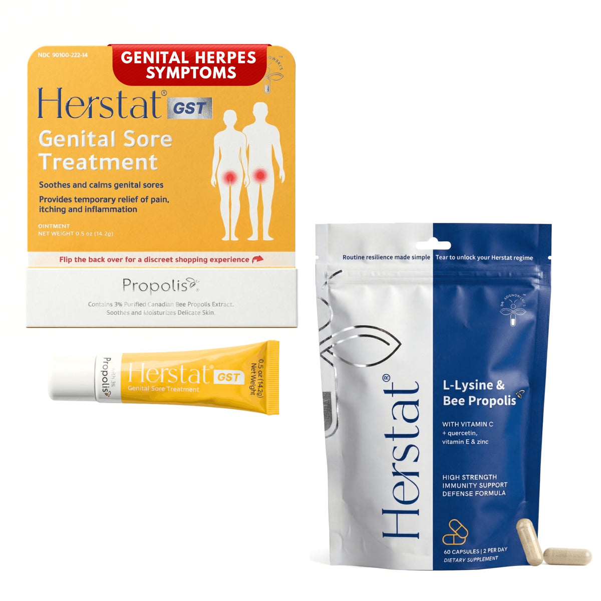 L-Lysine & Propolis with Vitamin C Supplement L642