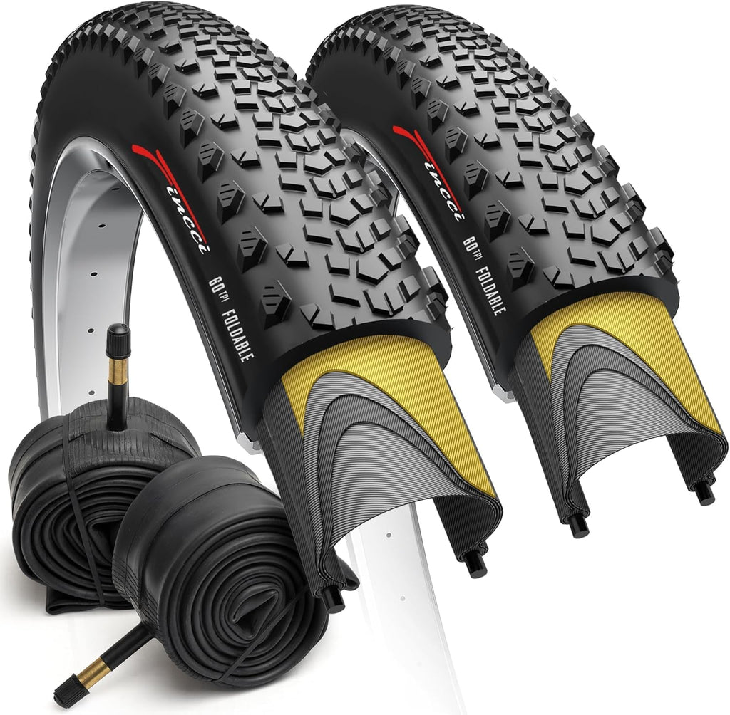 700x40c Gravel Bike Tire & Tubes Schrader Foldable 28" L839806