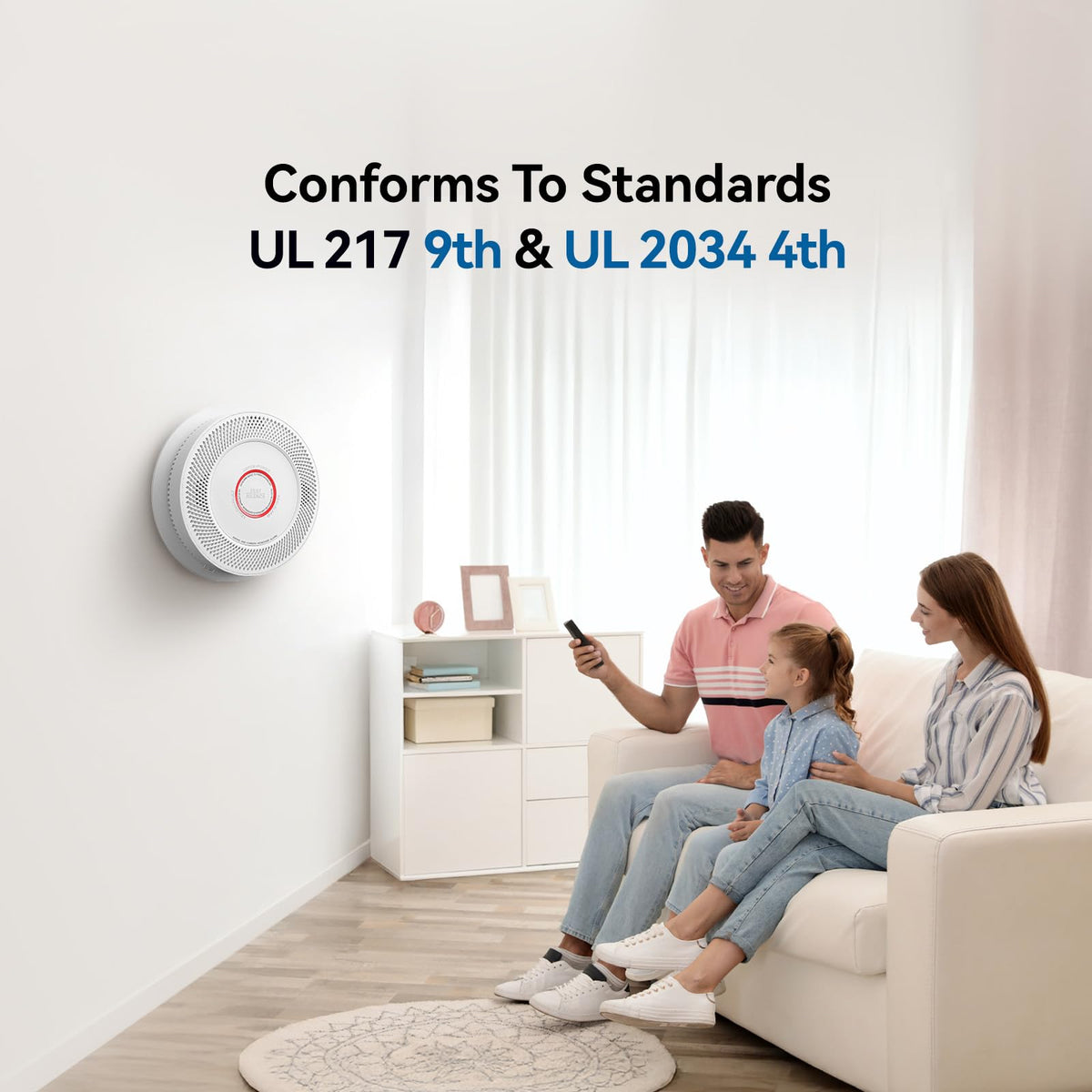 Smoke and Carbon Monoxide Detector 10-Year Battery L932