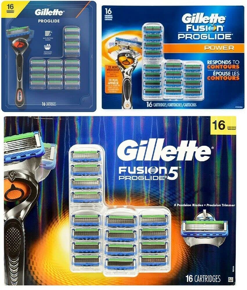 Razor Blade Refills, Pack of 16 Cartridges J48136