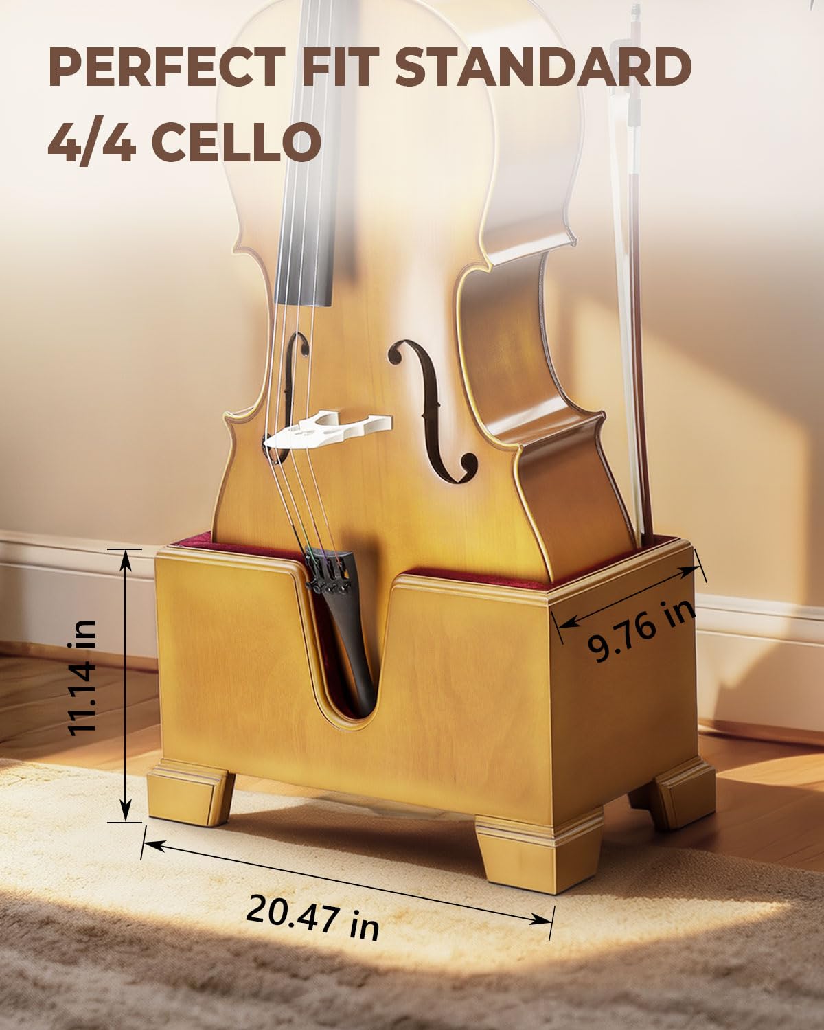 Cello Stand with Bow Holder C454404
