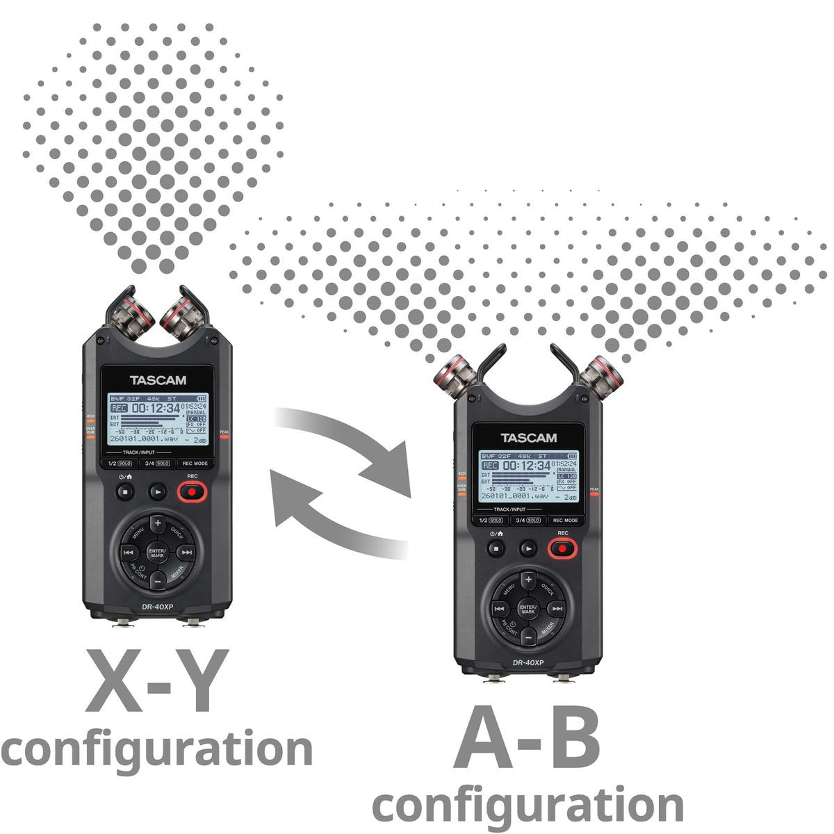 4-Channel 32-Bit Float Portable Handheld Field Recorder and USB-C Audio Interface Q3950