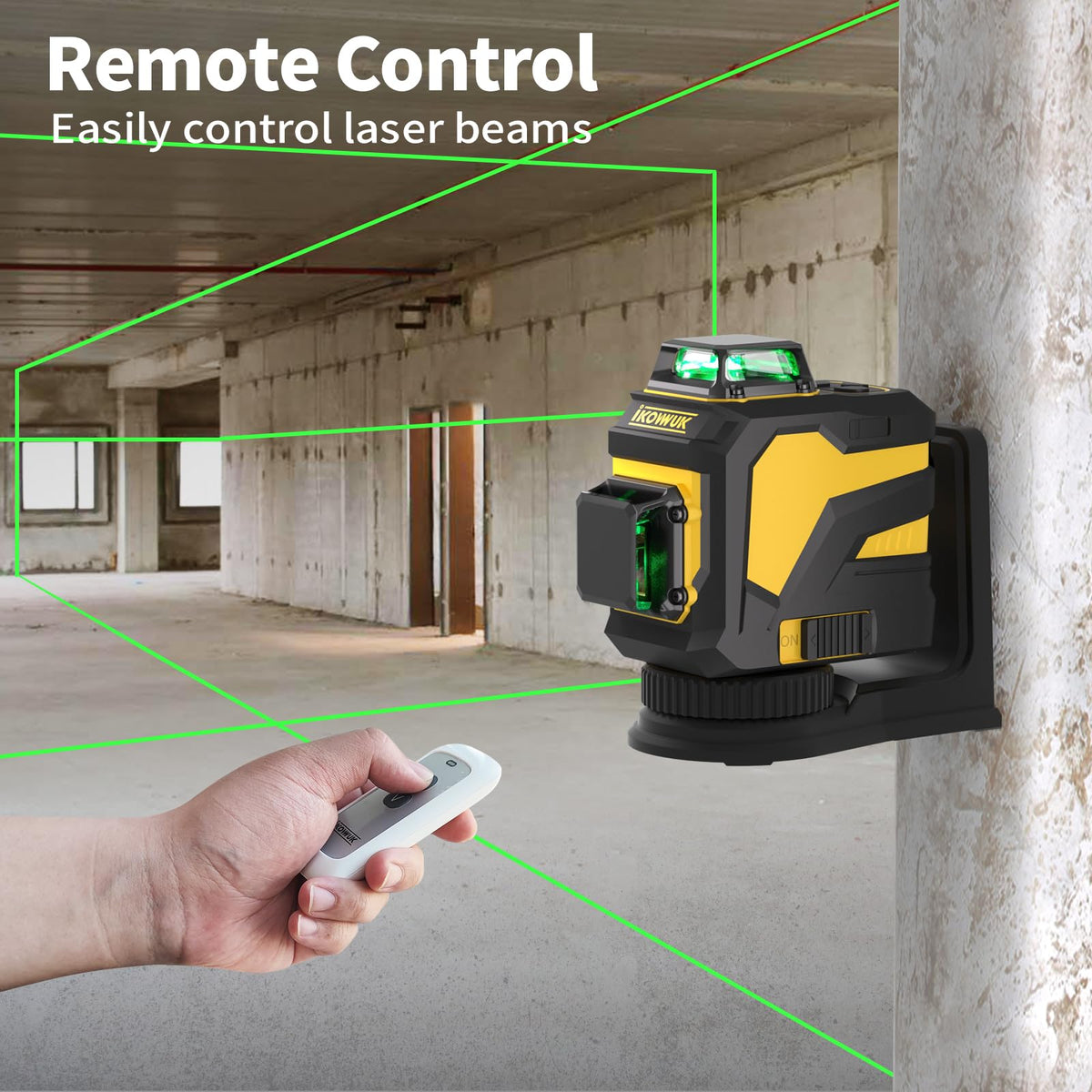 Laser Level with 12 Green Lines P820199