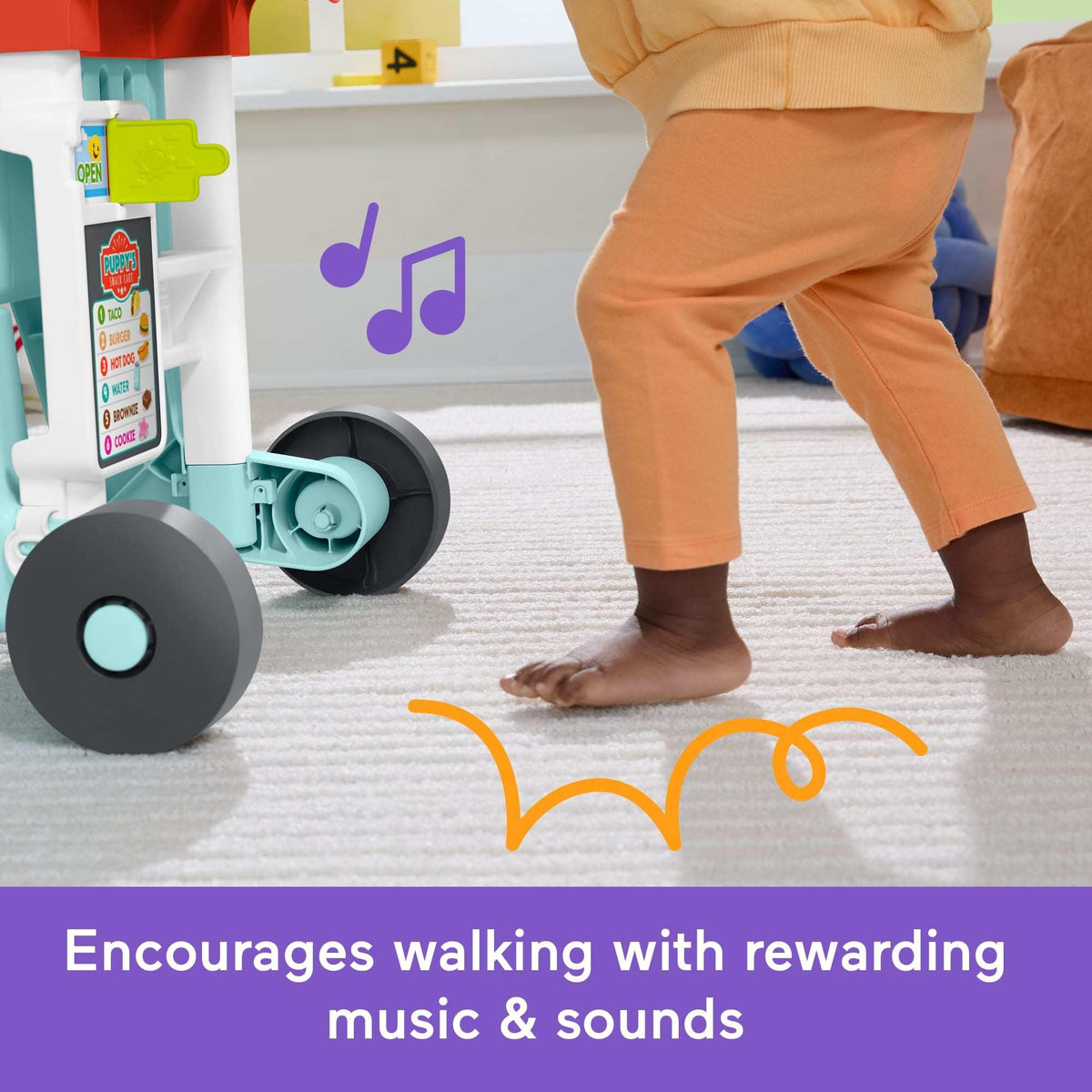 Baby Learning Toy 4-in-1 Walker with 14 Pieces K50223