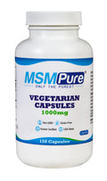 MSM 1000mg Vegetarian Capsules 120 Count B602