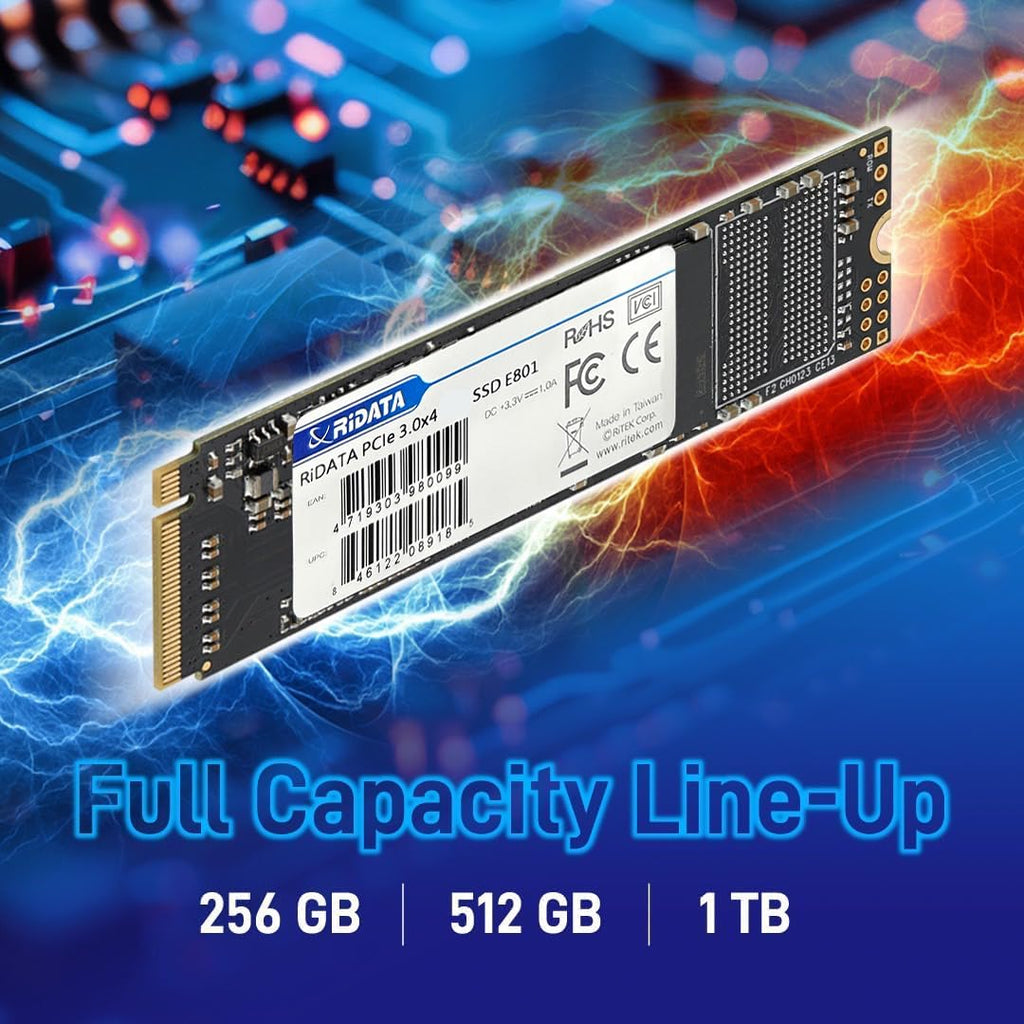 512GB NVMe M.2 PCIe Gen3x4 Internal SSD C5758
