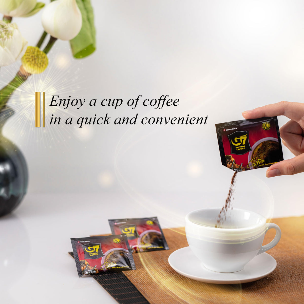 Black Instant Coffee 200 Sachets M506555