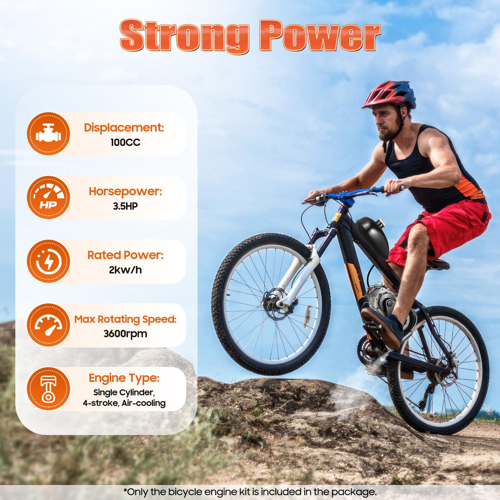 4-Stroke Bike Motor Kit with Chain Drive Z4494