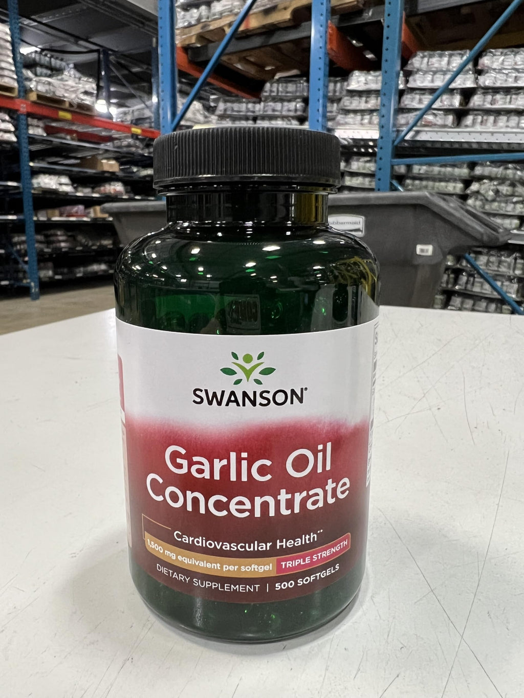 Garlic Oil 1500 mg 500 Softgels A201