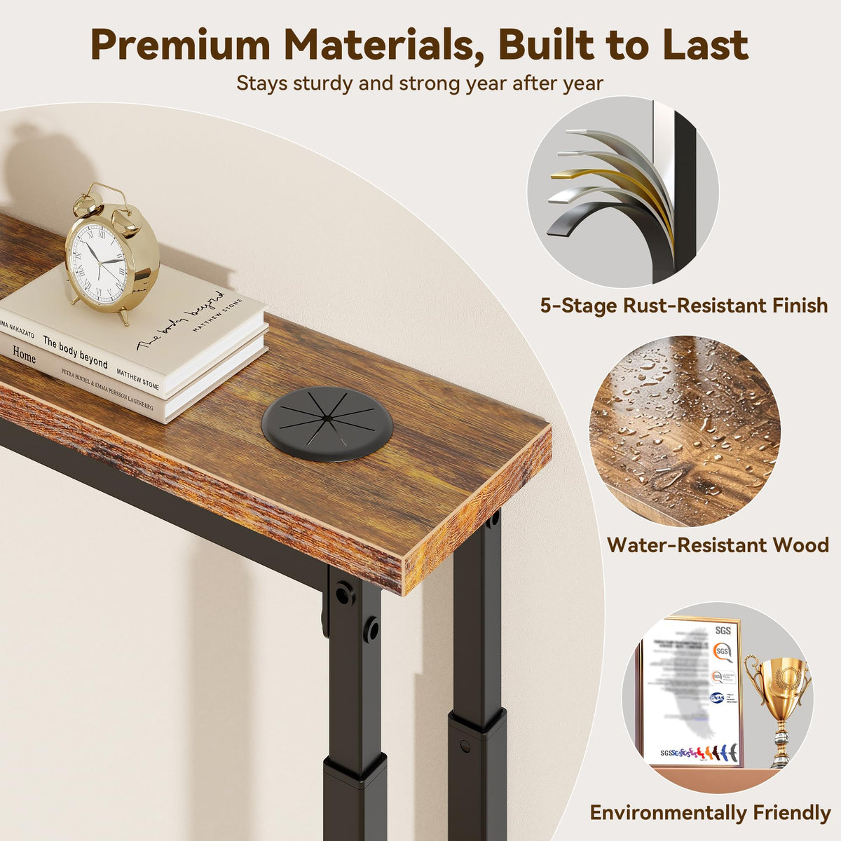 Narrow Console Table U75425
