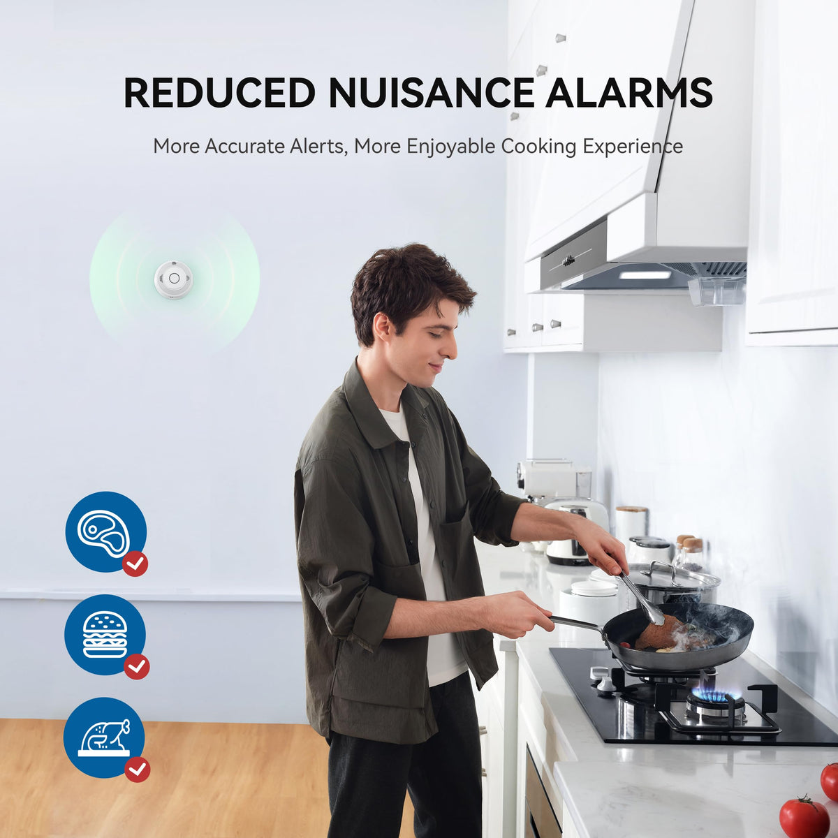 Smoke and Carbon Monoxide Detector 10-Year Battery L932