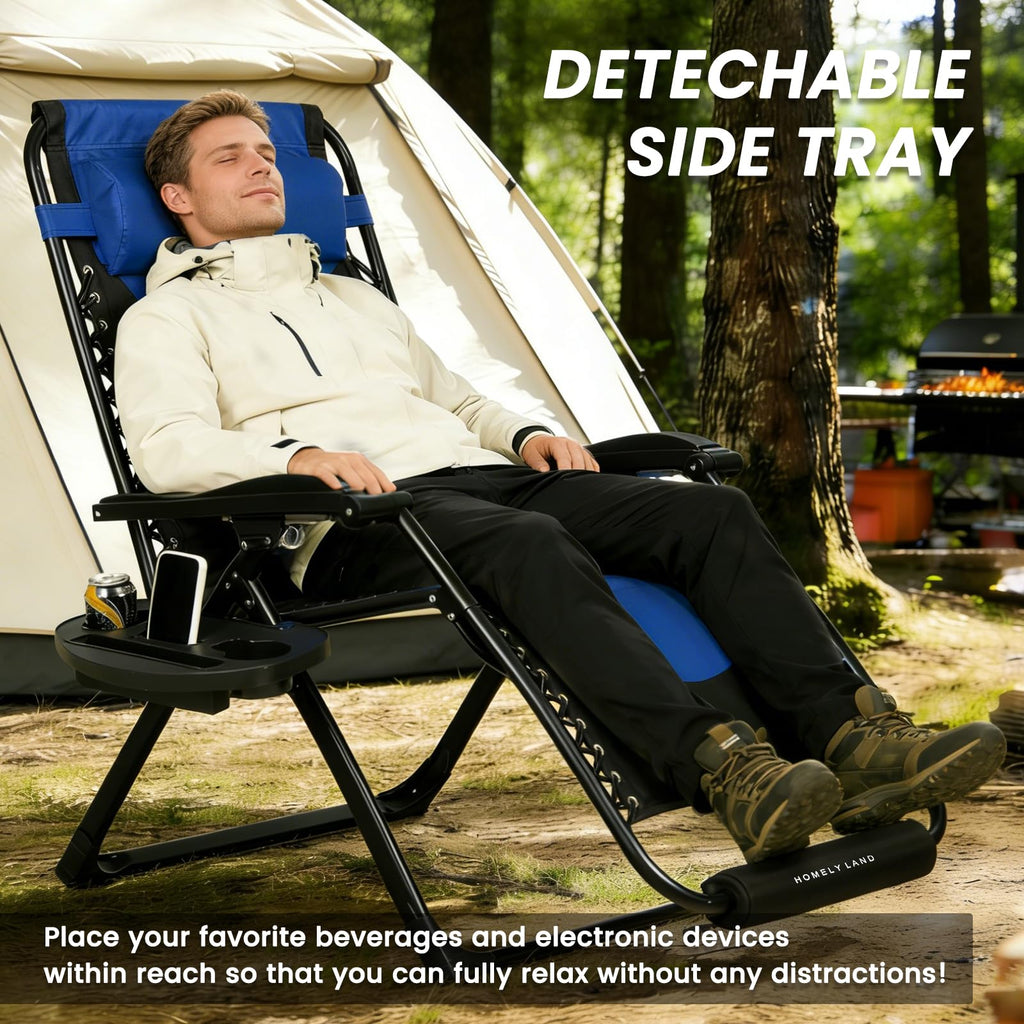 Oversized Padded Zero Gravity Lounge Chair N27916