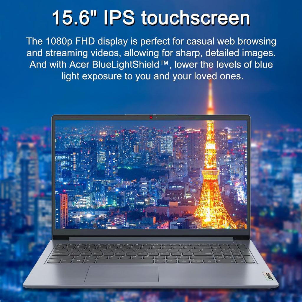 15.6" Touch Laptop Intel Core i3 8GB RAM 256GB SSD Windows 11 H1574