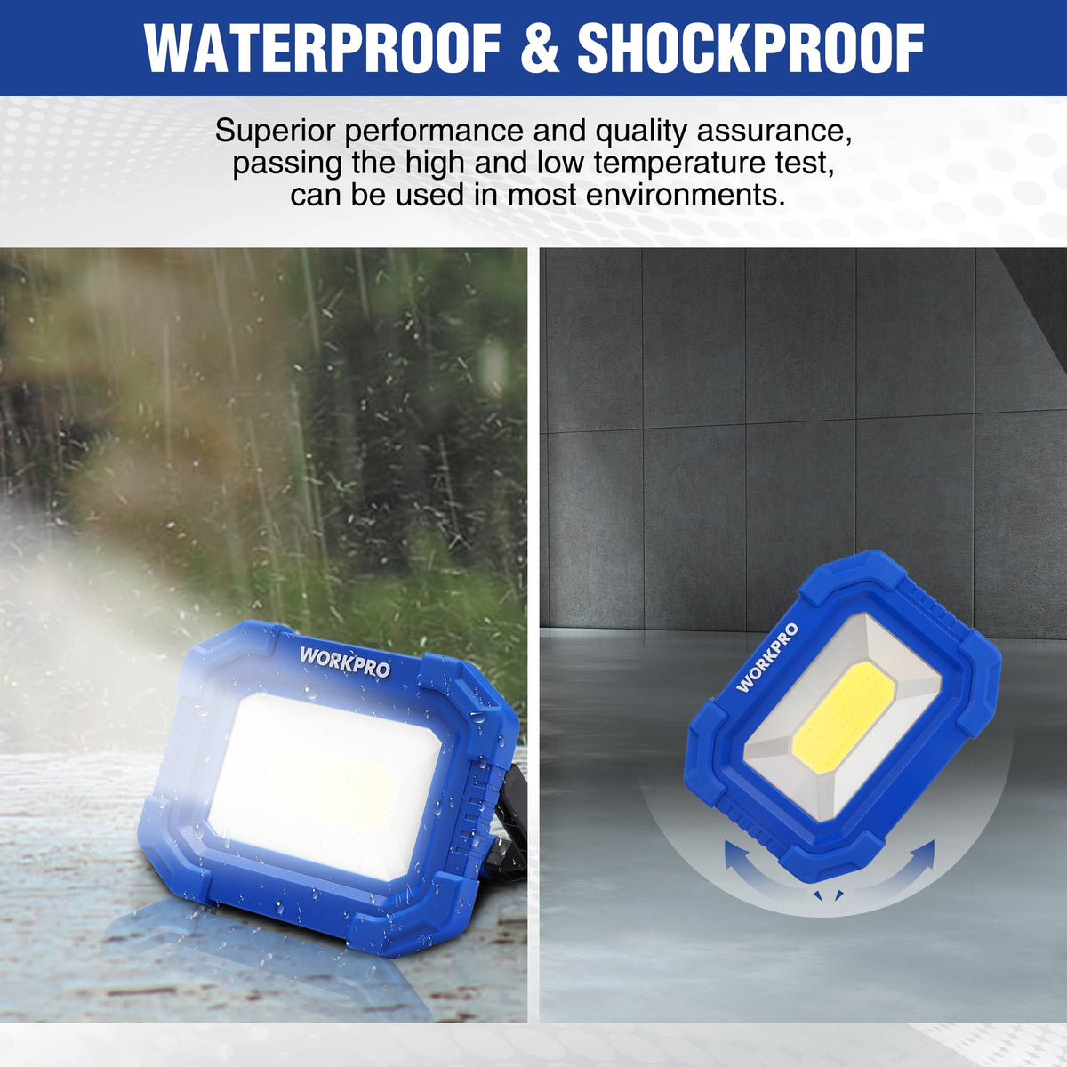 LED Rechargeable Magnetic Work Light 2000LM Z25382