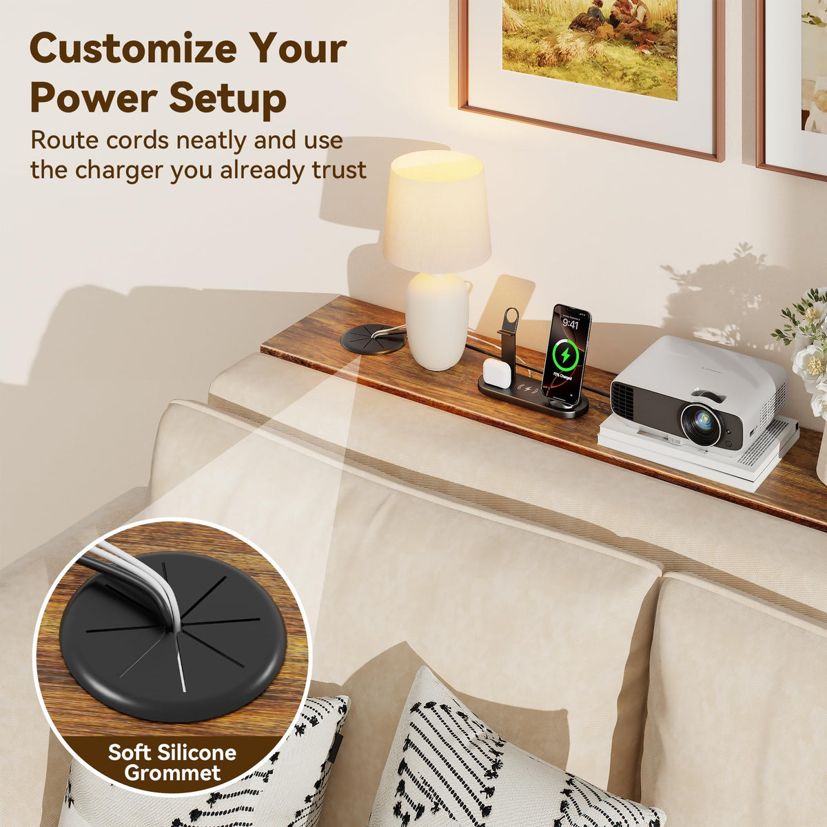 Narrow Console Table U75425