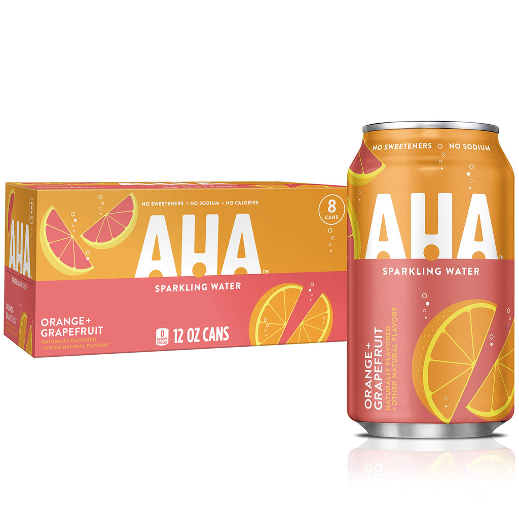 Orange Grapefruit Sparkling Water 8 Pack I92235