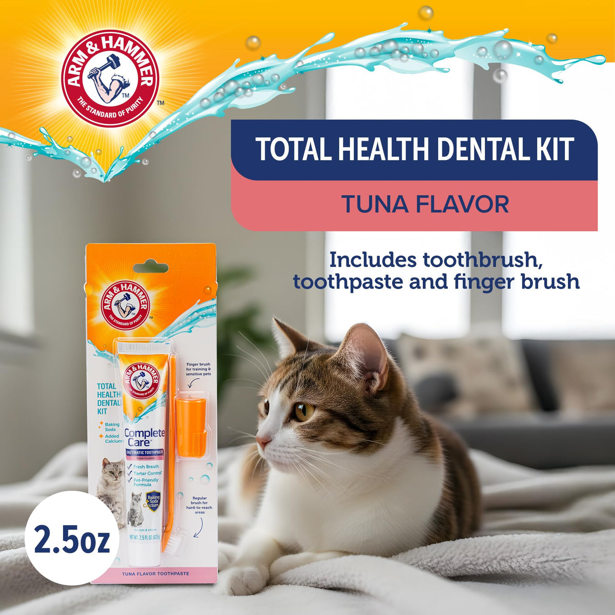 Tuna Flavor 2.5 Oz Cat Dental Kit Y20410