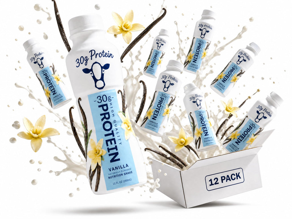 Vanilla Protein Shake 30g Protein 12 Pack V8636