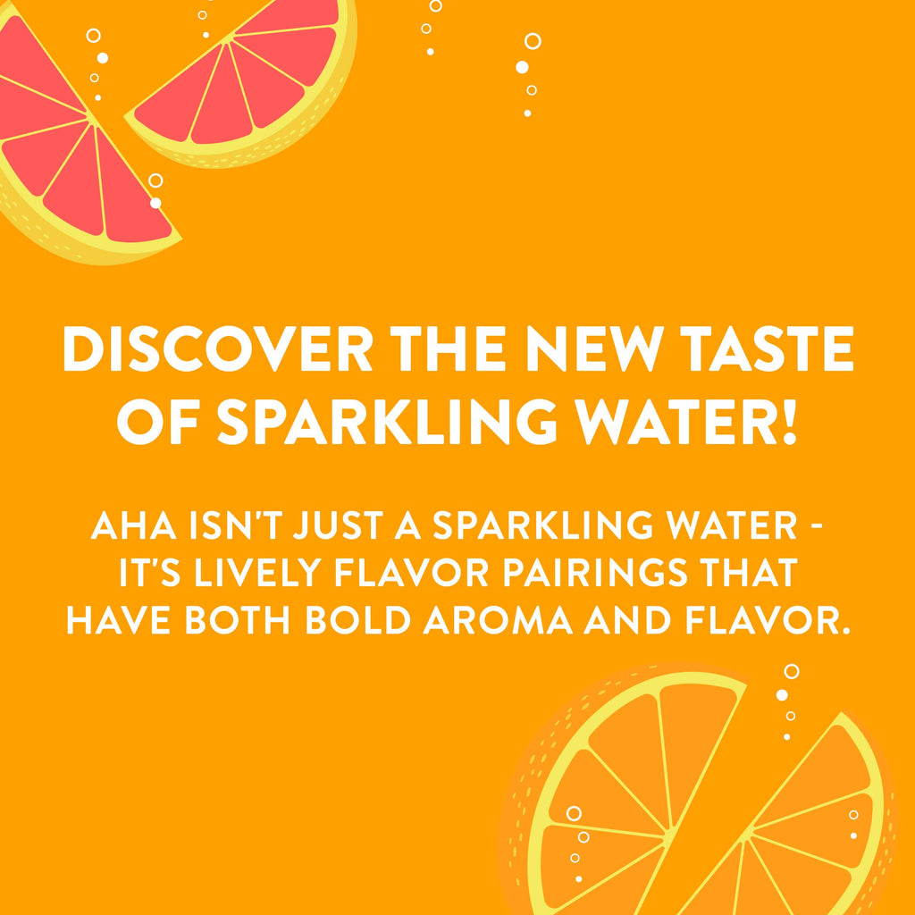 Orange Grapefruit Sparkling Water 8 Pack I92235