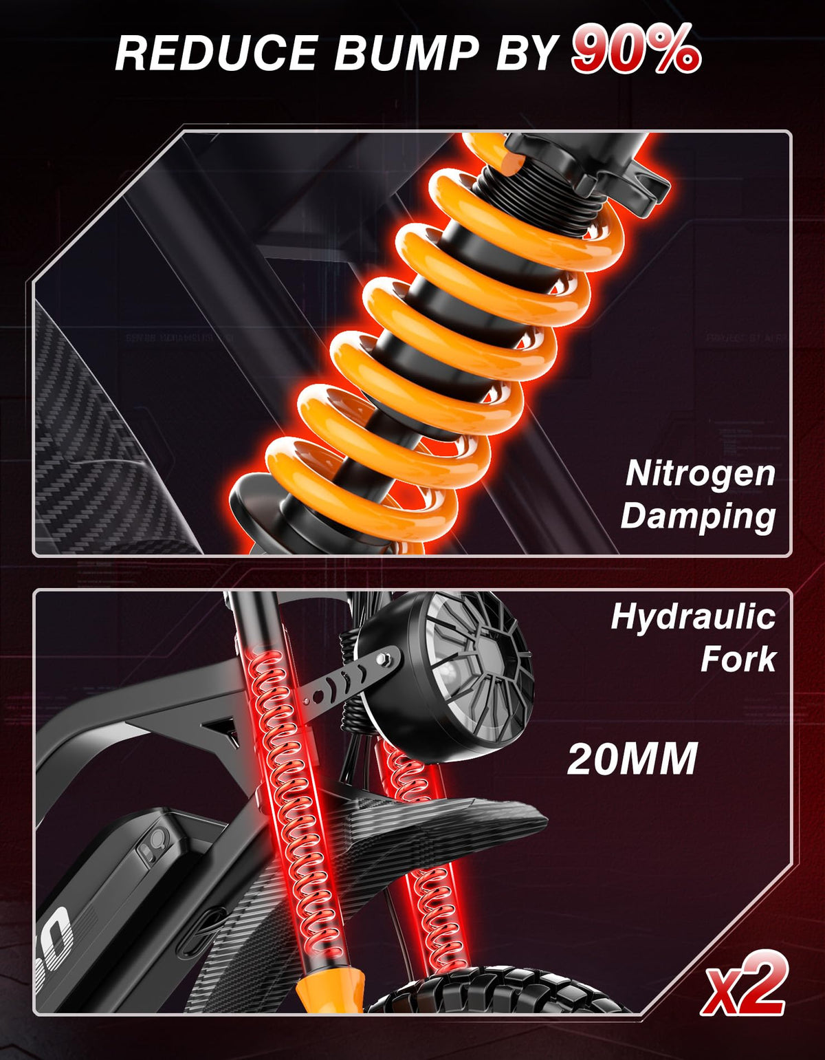 5500W Electric Dirt Bike with 48V 30AH Battery V964