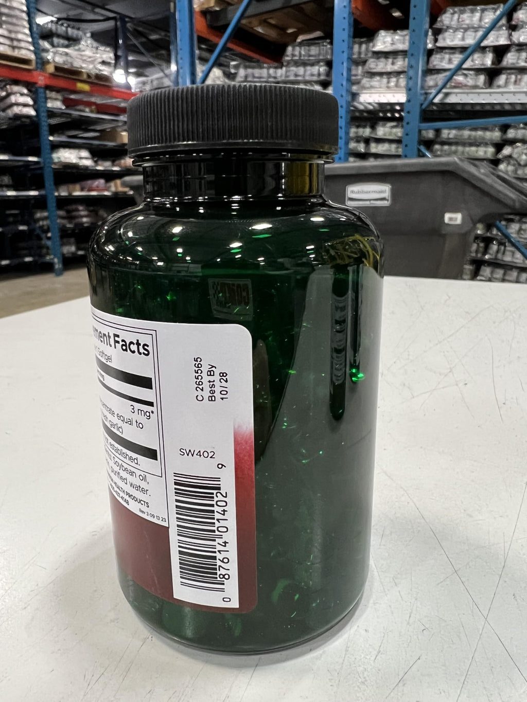 Garlic Oil 1500 mg 500 Softgels A201