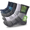 Compression Ankle Support Crew Socks 3 Pairs R53669