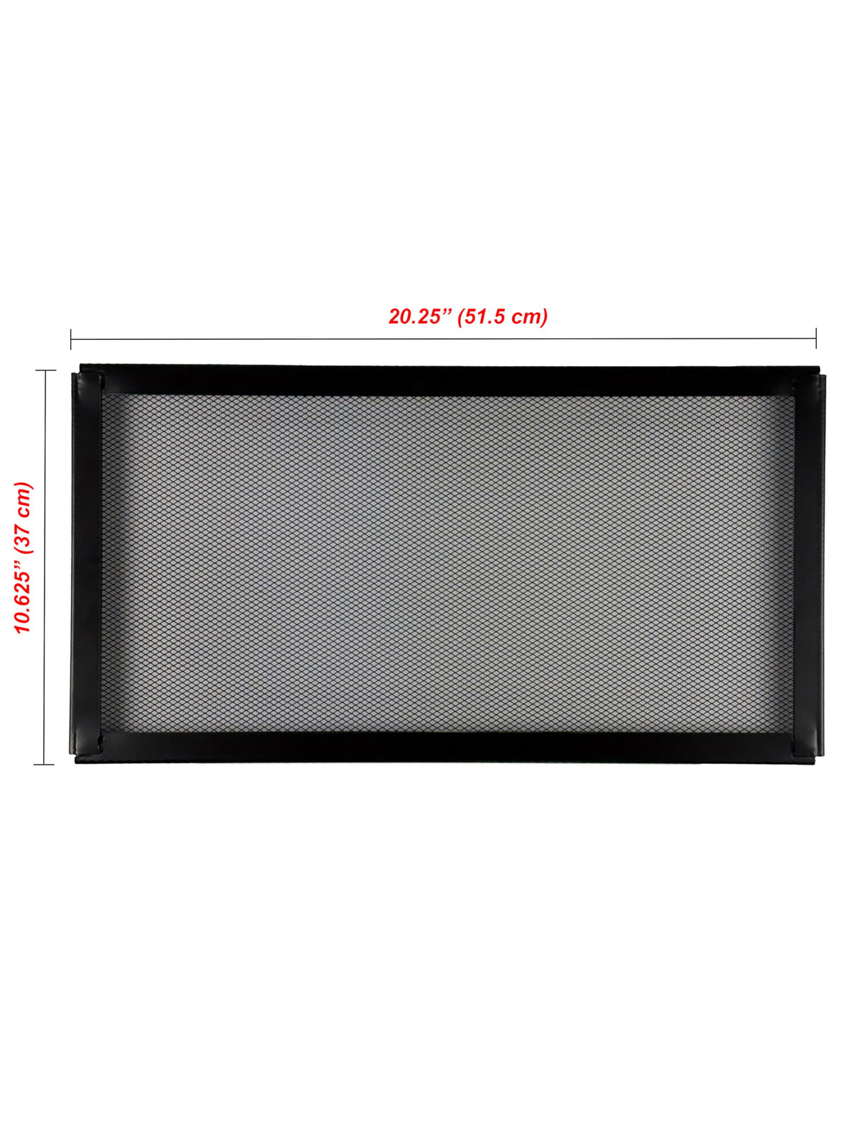 Aquarium Mesh Lid Screen Cover Metal Screen Top for Fish Tanks & Terrariums 10 Gallon S942286
