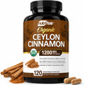 Organic Ceylon Cinnamon 1200mg 120 Capsules R660