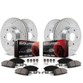 Brake Pad & Rotor Kit Front & Rear E727606