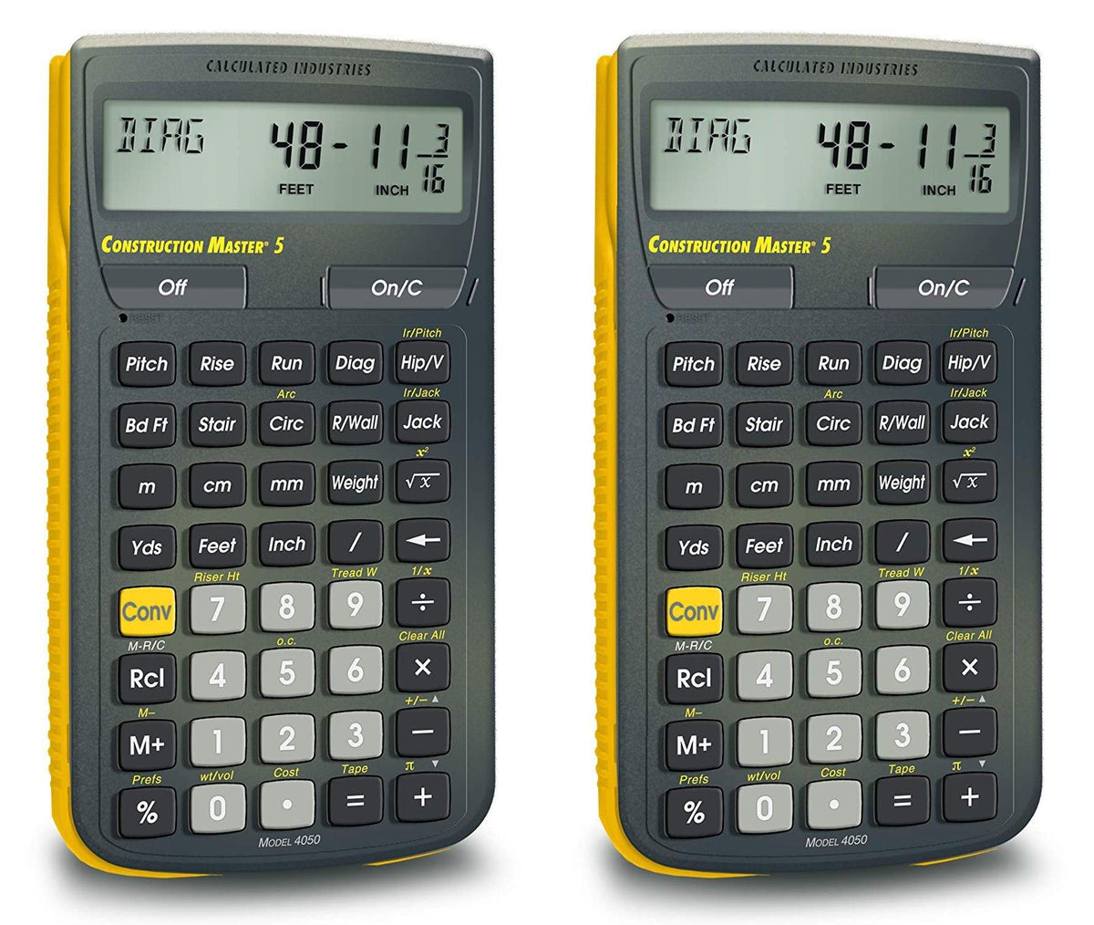 Construction Calculator Pack of 2 M156