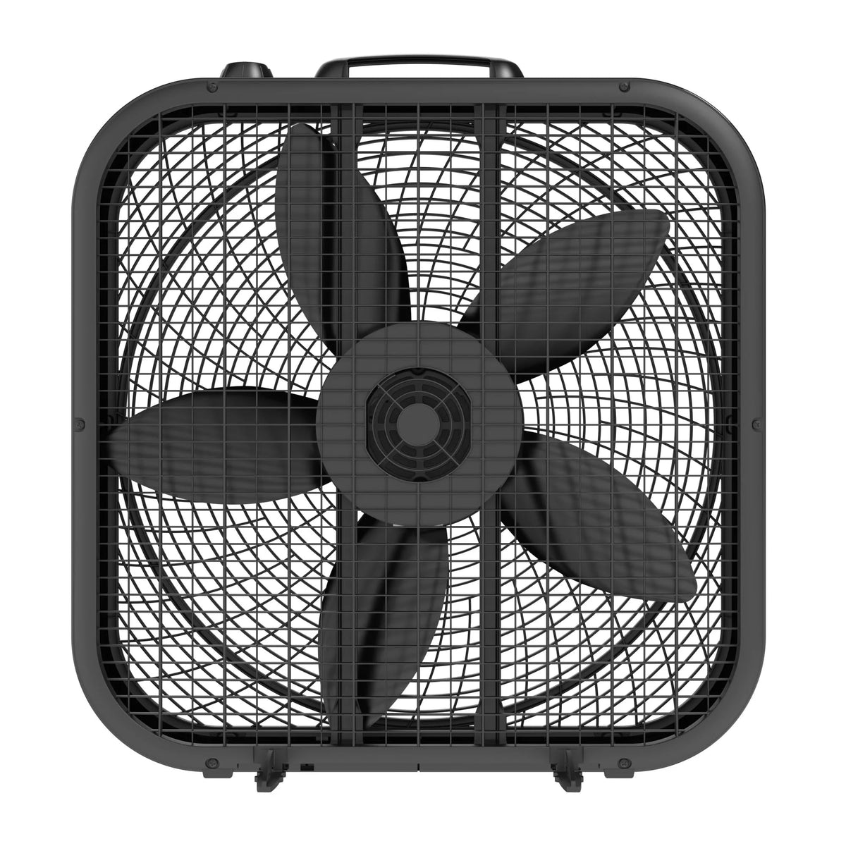 20" Classic Box Fan, 3 Speeds, Black D925