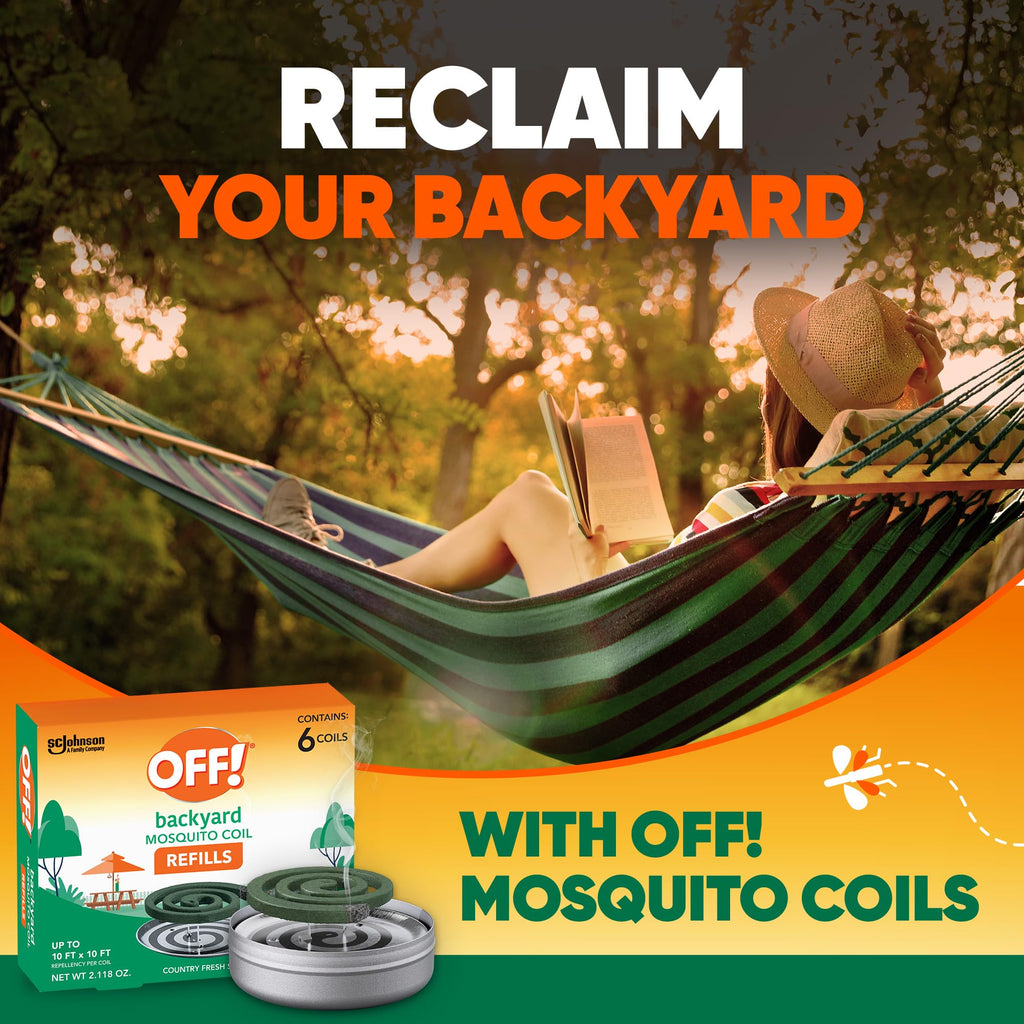 Mosquito Coil Refills 6 Count Pack of 2 T26527