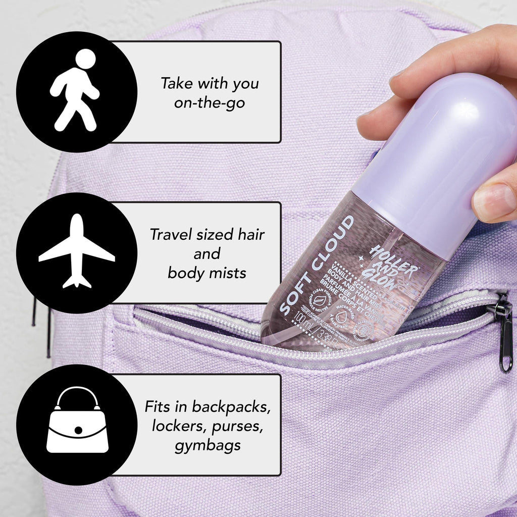 Vanilla Scented Body And Hair Mist, 3.38 Fl Oz J707