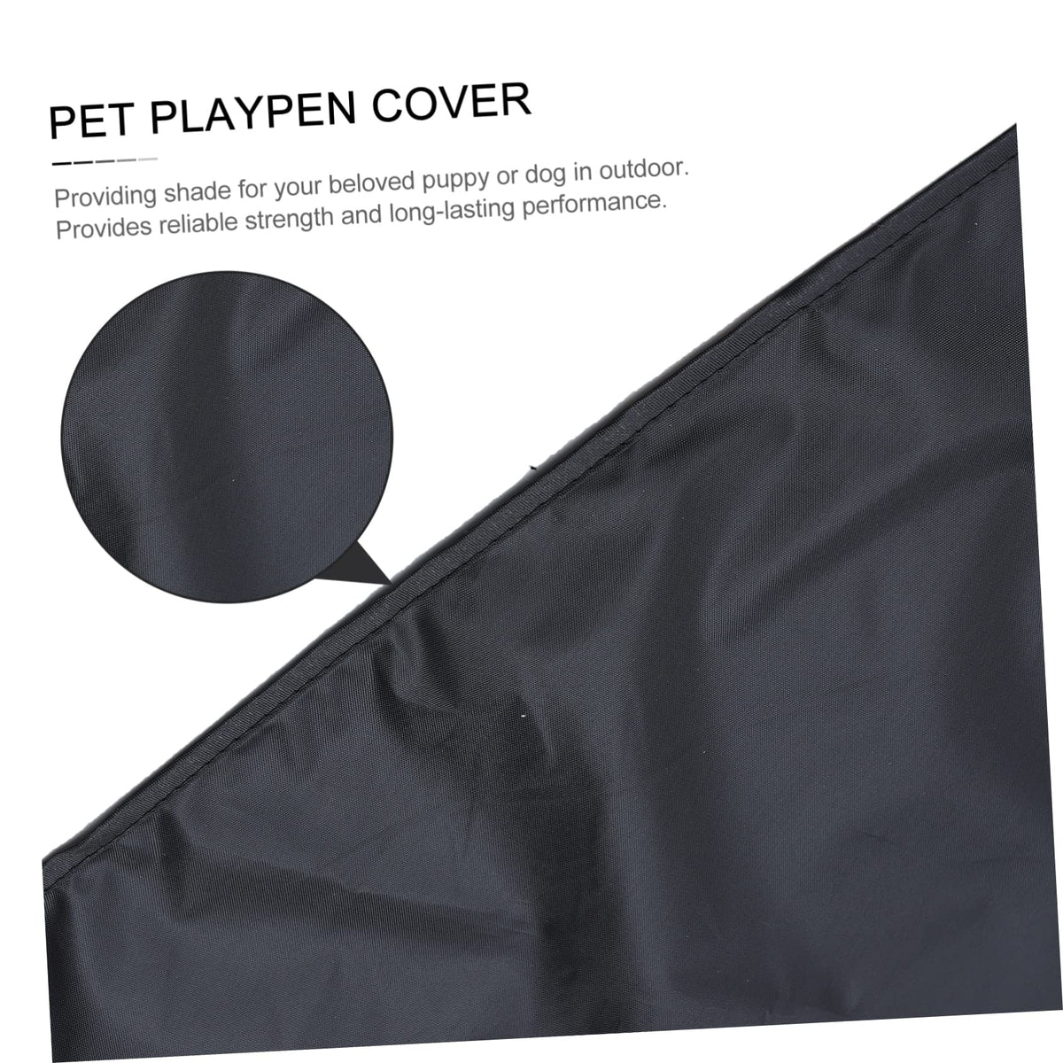 2pcs Heavy Duty Oxford Dog Crate Cover S9539