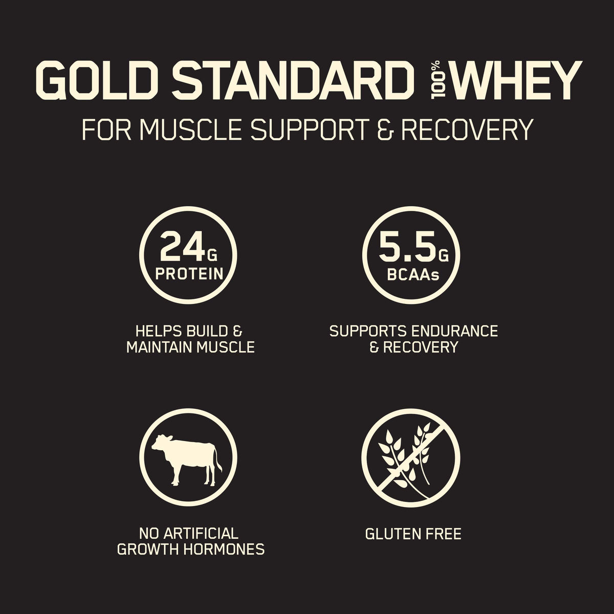 Double Rich Chocolate Whey Protein Powder with Unflavored Creatine Monohydrate R27046