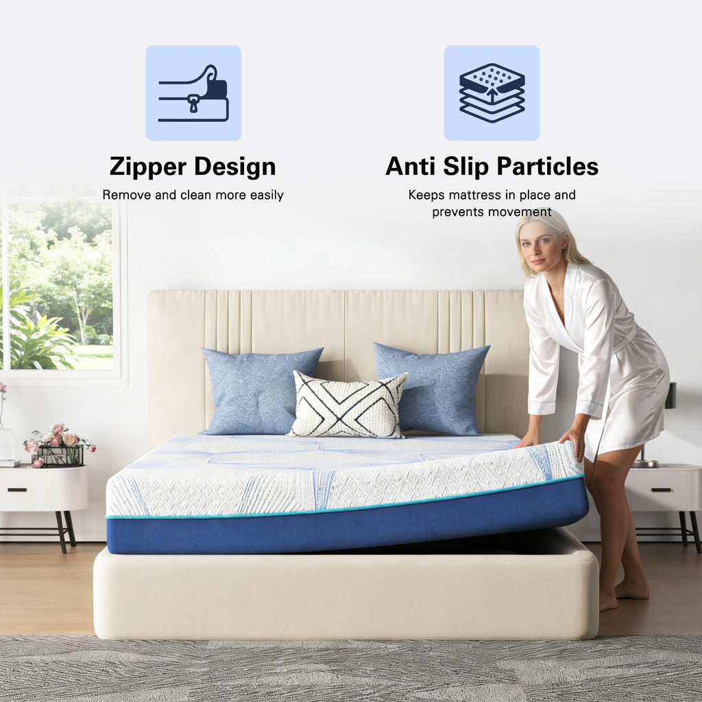 6 Inch Twin Memory Foam Mattress J6486