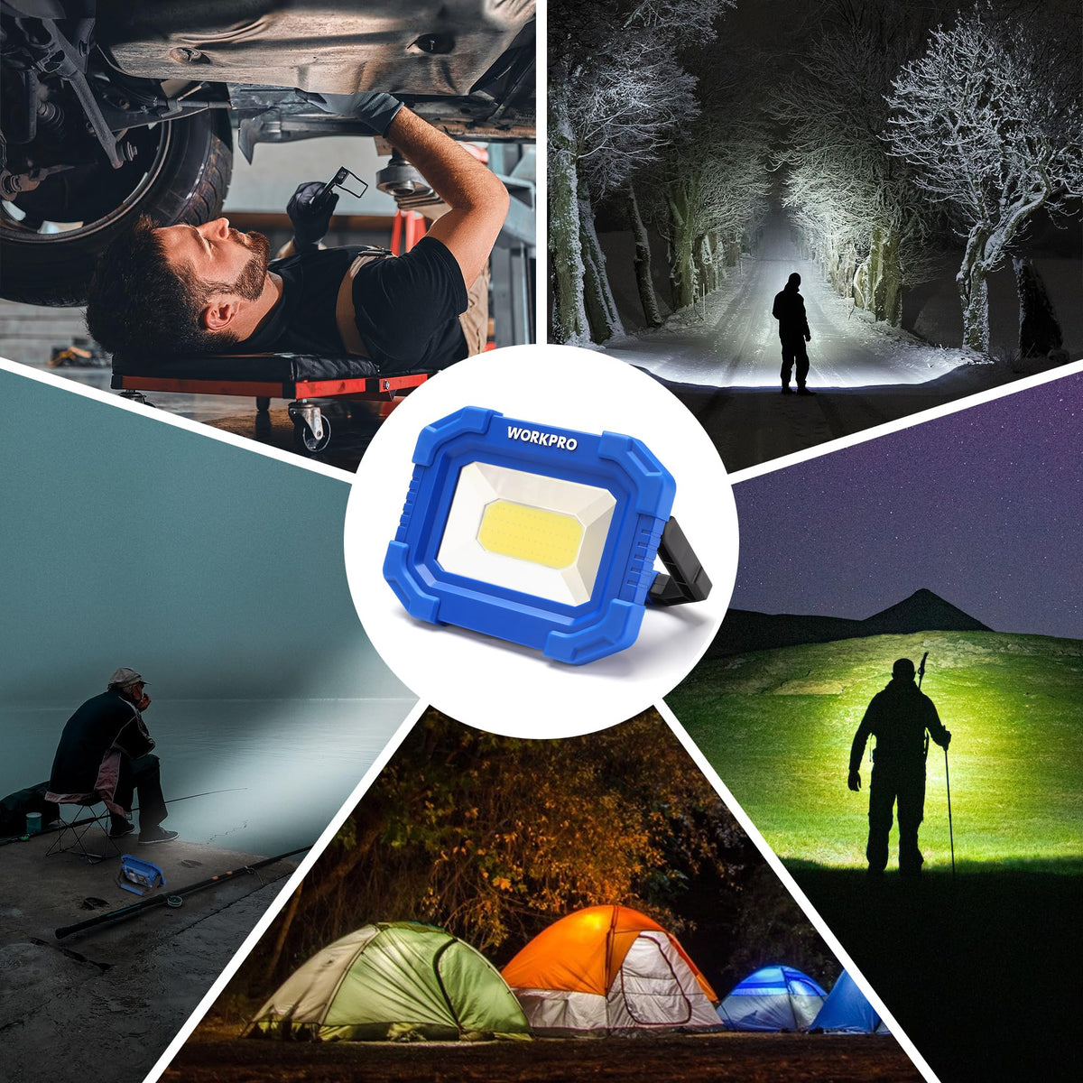 LED Rechargeable Magnetic Work Light 2000LM Z25382