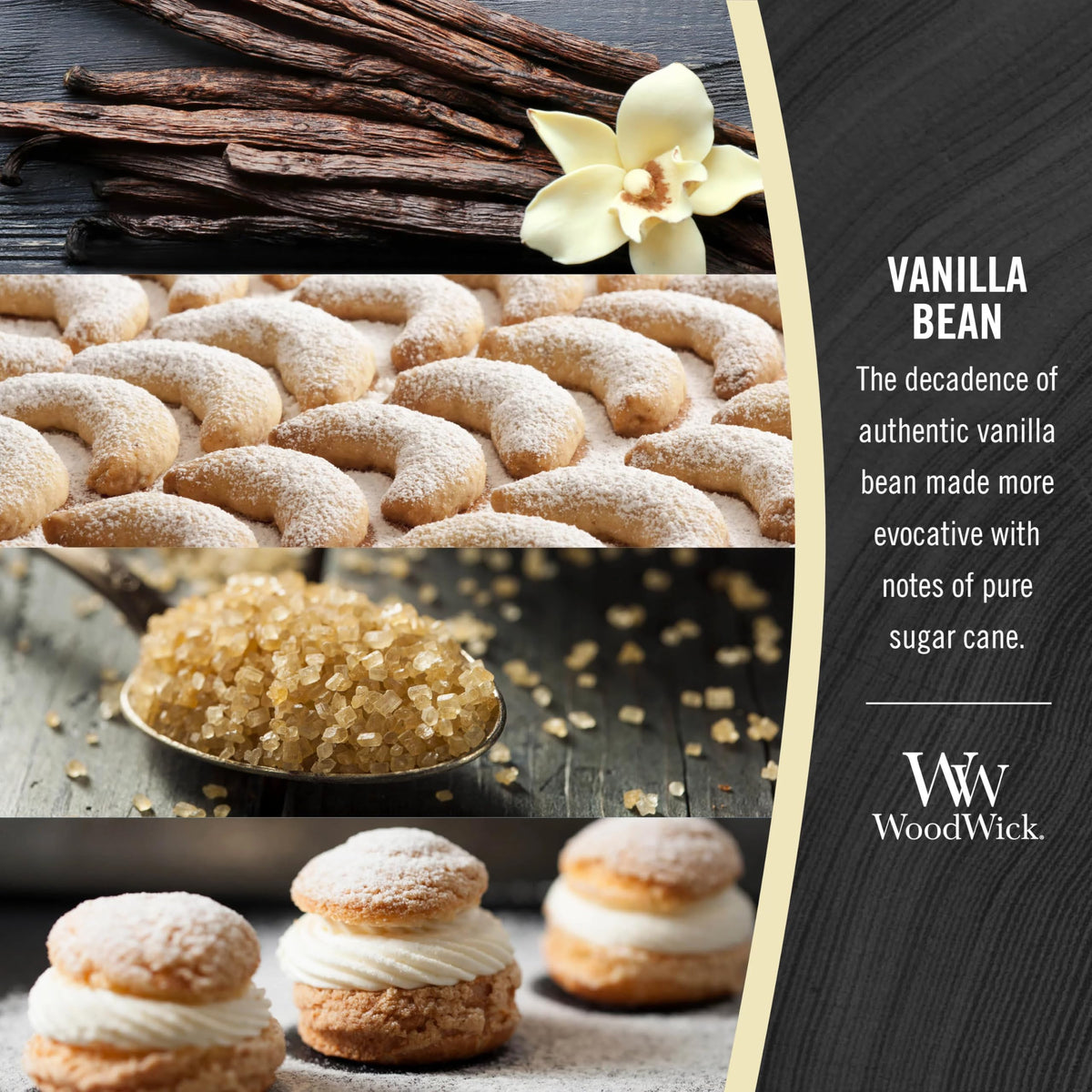 Vanilla Bean Scented Candle 9.7oz F4136
